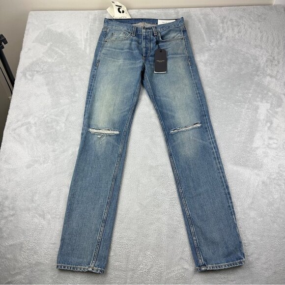 Rag & Bone Men's Standard Issue Fit 2 Slim Jeans 28x31 - Picture 1 of 15